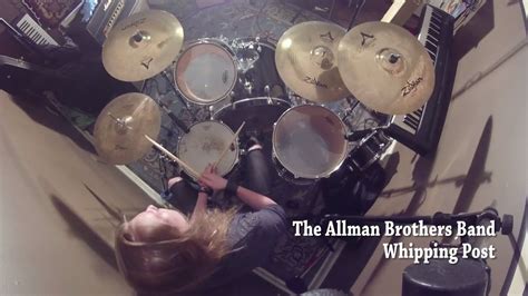 whipping post allman brothers drum cover