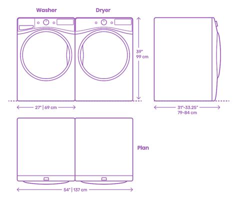 Whirlpool Duet Stackable Washer Dryer Dimensions