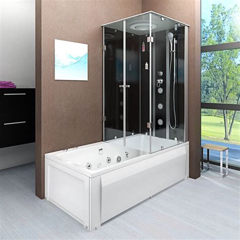 AcquaVapore DTP50 SW Whirlpool Wanne Duschtempel Dusche Duschkabine 1, 819,00 € Badewanne mit