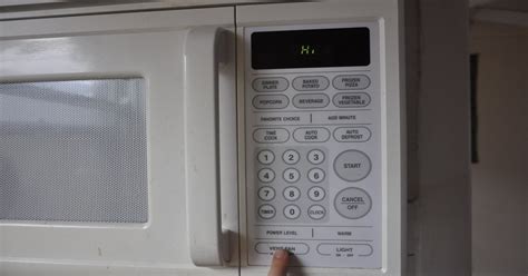 Whirlpool Microwave Power Level Button Not Working