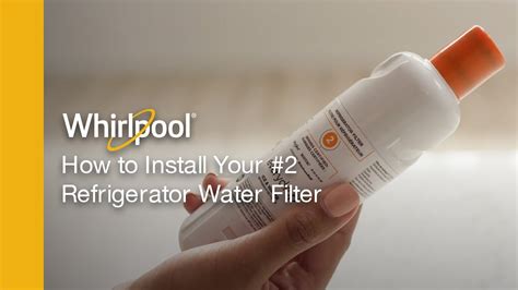 Whirlpool Refrigerator Filter Replacement Instructions