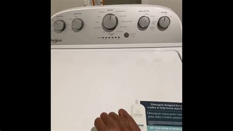 Whirlpool Top Load Washer Lights Flashing