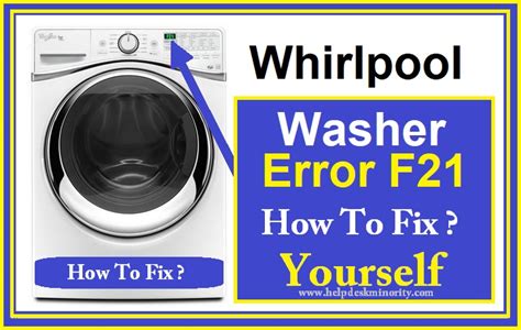 Whirlpool Washer SD Code Fix