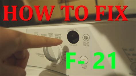 Washer Whirlpool Duet Washer Error Codes