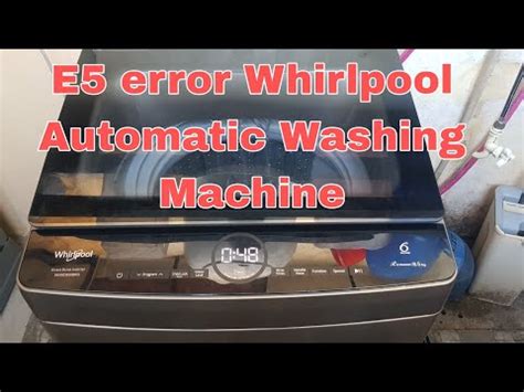 F7E0 Error Code SOLVED!!! Whirlpool Cabrio Top Loading Washer Washing