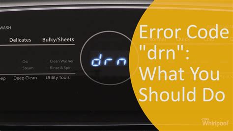 Whirlpool Duet Washer Fault Codes And What They Mean Dan, 42 OFF