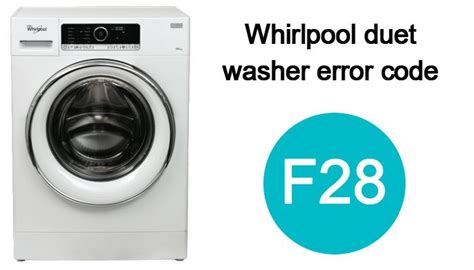 Solving the F28 Error Code on Maytag Washer An Easy Guide Machine