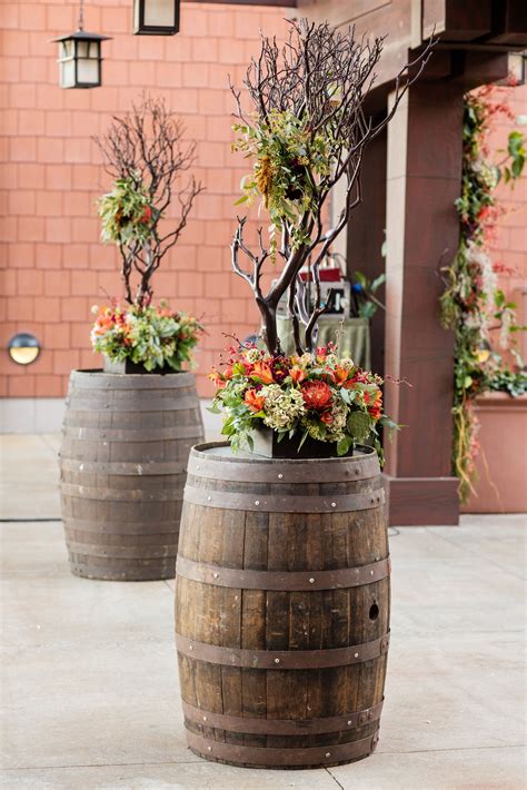 Summer whiskey barrel idea Whiskey barrel planter, Succulent