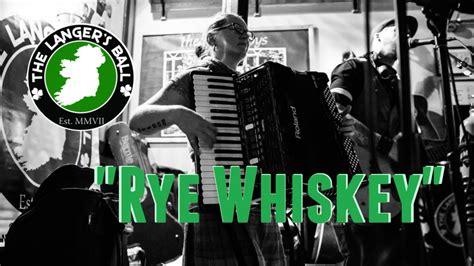 whiskey and rye song