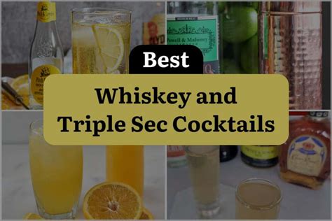 Whiskey Bitters Triple Sec
