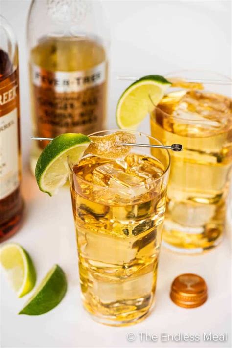 Whisky Ginger Ale Lime