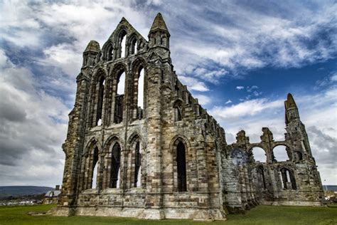 whitby abbey before ruin