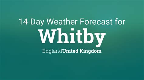 whitby weather forecast