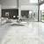 white and gray marble floors