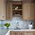 white and oak kitchen cabinets