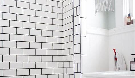 Rumore Has It Trials and triumphs of Dr. DIY White bathroom tiles