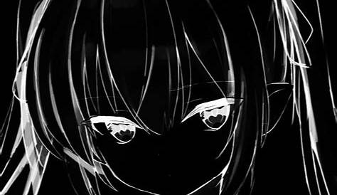 Avatar Anime en blanco y negro