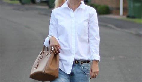 Kensington Way: Outfit: White Tee and Boyfriend Jeans