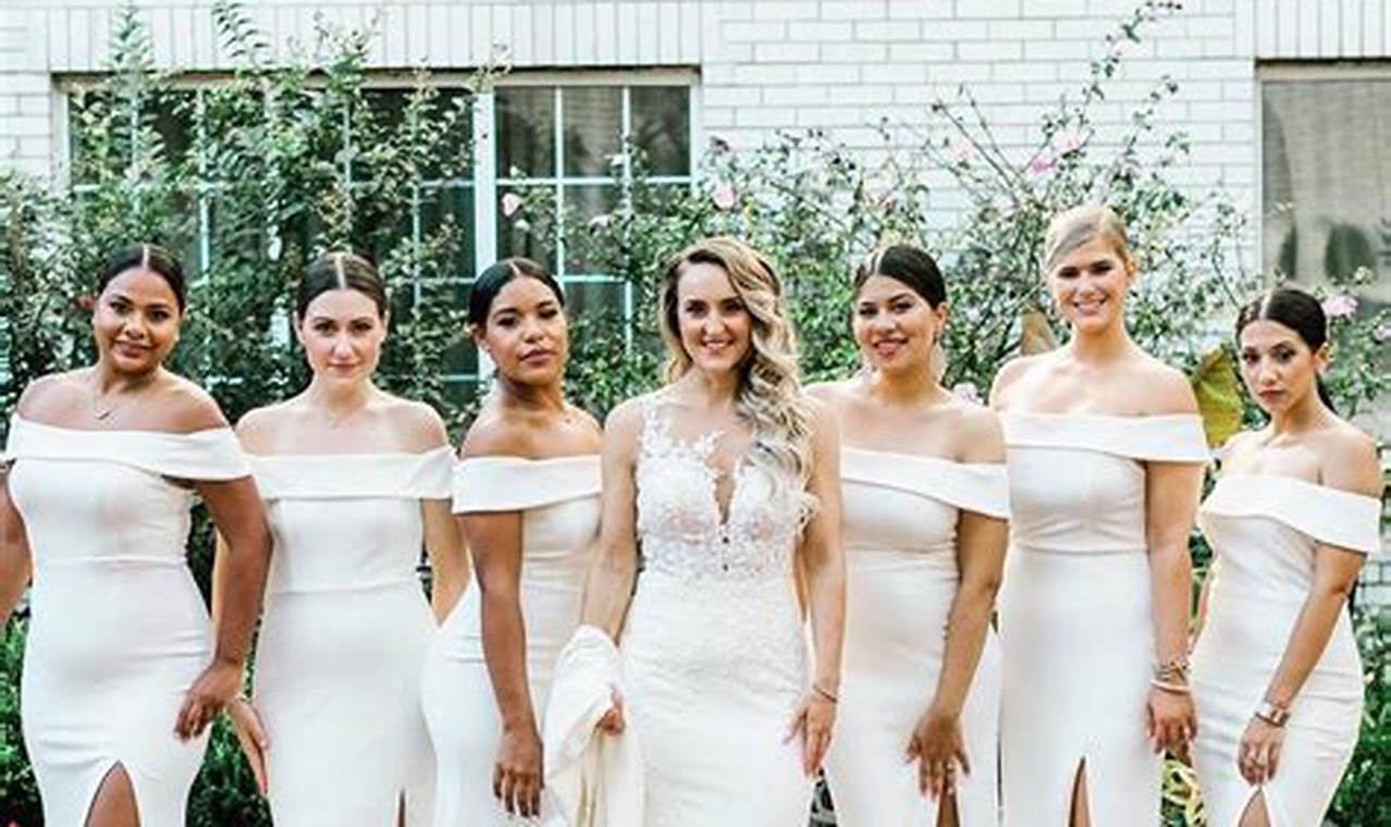 White Bridesmaid Dresses: Timeless Elegance for Your Special Day