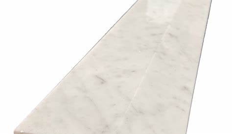 Carrara White Marble Threshold Marble threshold, Floor decor, White