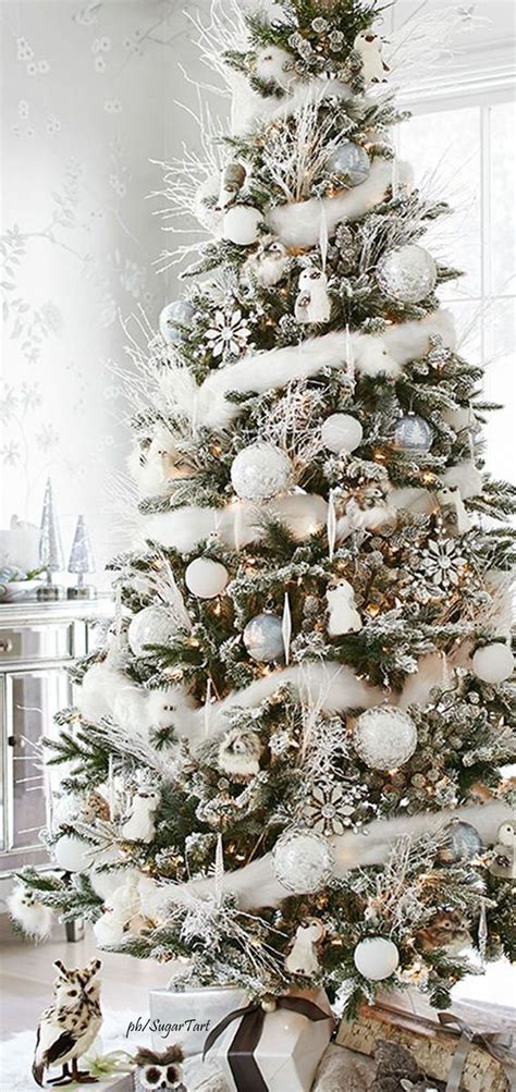Denali White™ Artificial Christmas Trees Balsam Hill in 2020 White