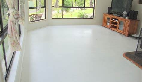 How to paint a concrete floor white Funky Junk InteriorsFunky Junk