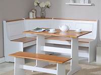 Corner Bench Kitchen Table Set A Kitchen and Dining Nook HomesFeed
