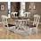 iNSPIRE Q Shayne Country Antique Twotone White Extending Dining Set by