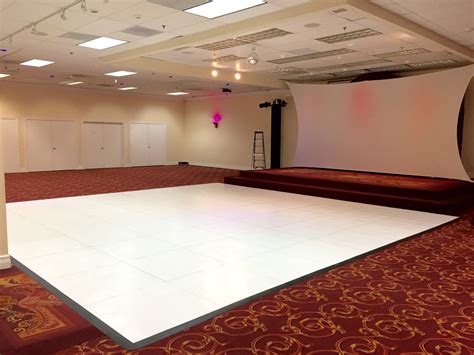 Custom White Dance Floor How Much Does It Cost? Chicago Style