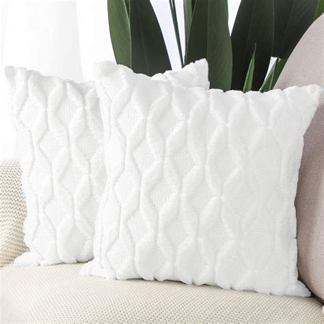 New White Decorative Pillows For Sale 2023