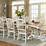 Clearance! Dining Table Set with 6 Chairs, 7 Piece Wooden Kitchen Table