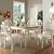 white dining room sets formal