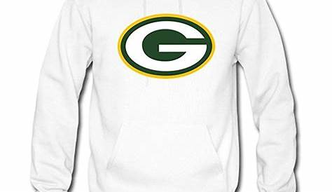 Men's Green Bay Packers NFL Team Cotton White Pullover Hoodie Size