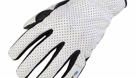 Men's White Leather Gloves Driving Riding Motorcycle Gloves Large | eBay