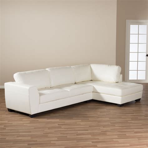 Incredible White Leather Sofa With Chaise Update Now