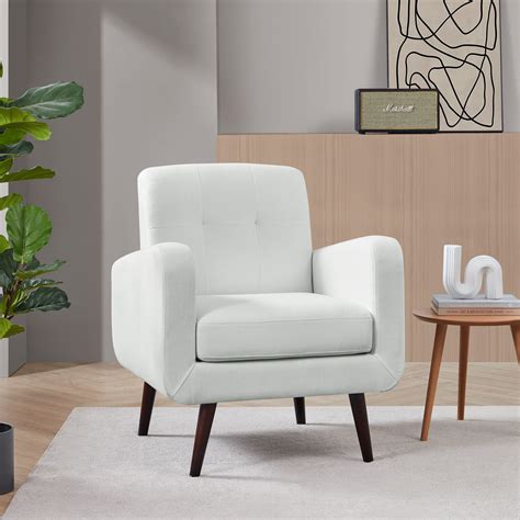 List Of White Lounge Chair For Bedroom For Small Space