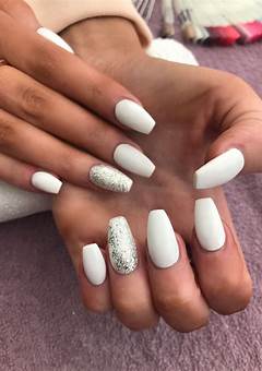 White Matte Acrylic Nails – The Latest Trend In Nail Fashion | 2023