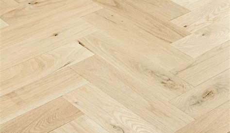 Natural Engineered Flooring Oak Herringbone White UV Oiled 14/3mm By