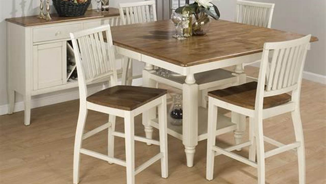 The Enduring Charm of White Oak Kitchen Tables and Chairs: A Timeless Addition to Your Home
