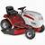 white outdoor lawn mower