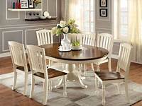 Euro Style Deodat Oval Dining Table Matte White Oval table dining