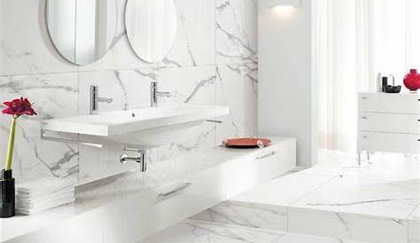 White Porcelain Floor Tile Bathroom / Super White Porcelain Tile