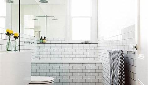 37 white rectangular bathroom tiles ideas and pictures | Bathroom tile
