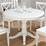 White Round Dining Room Table With Leaf • Faucet Ideas Site
