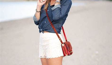 White Shorts Outfit Spring What To Wear With Cute Ideas