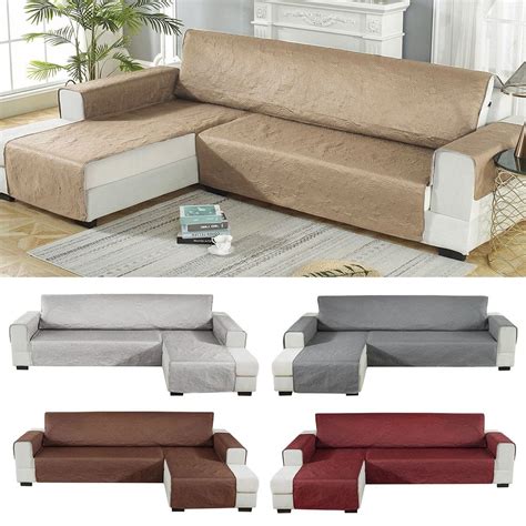 This White Sofa Cover L Shape For Small Space