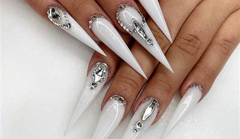 Tiger21Beauty on Twitter "I love these white stiletto gel