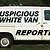 white van following me