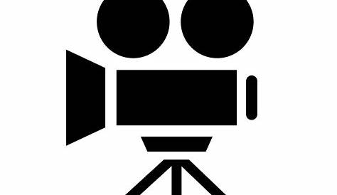 White Video Camera Logo Outline Svg Png Icon Free Download (63405