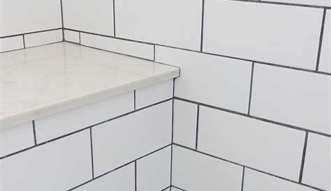 White Subway Tile With Gray Grout Stock Photo Download Image Now iStock